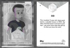 Topps Chrome 2023 Disney 100 Years of Wonder #16 Sid Toy Story Card