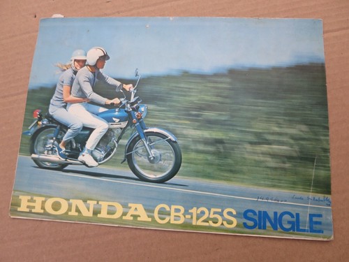 Old honda 125 single sales - old,