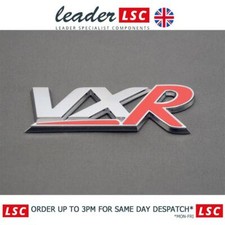 REAR VXR LOGO BADGE GENUINE