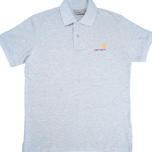 Carhartt wip mens grey polo - mens,
