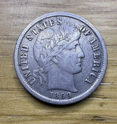 1899 usa barber dime 900 - usa,