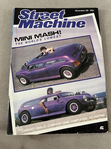 Street machine vintage - street,