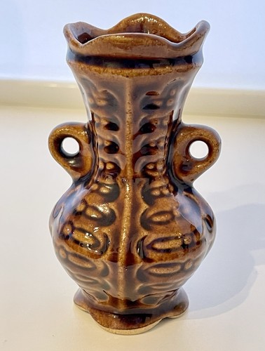 Vtg amphora studio pottery - amphora,