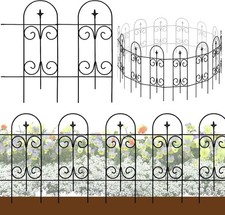 Thealyn Metal Garden Fence