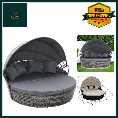 Luxury modular round - luxury, rattan