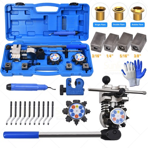 Brake line flaring tool - flaring, kit