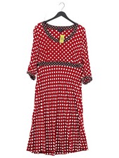 Boden Maxi Dress UK20 in Red