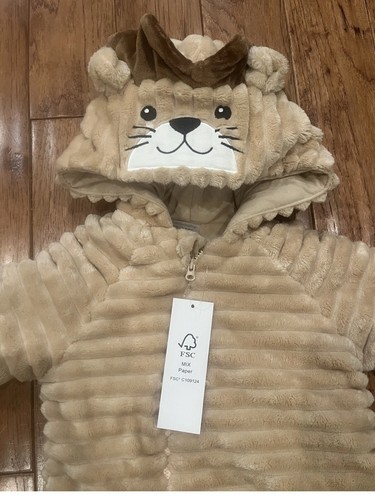 Lion baby pram - baby, plush
