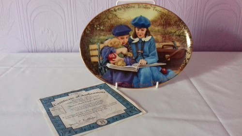 Vintage bradex plate sisters - vintage, :
