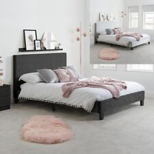 Velvet Fabric Bed, Berlin Low