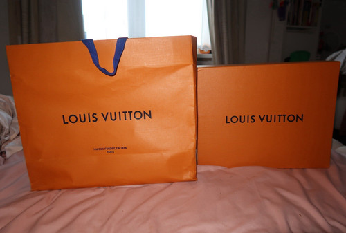 Louis vuitton orange large - louis,