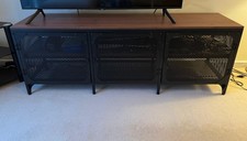 IKEA FJÄLLBO TV bench, black, 150x36x54 cm, very good condition