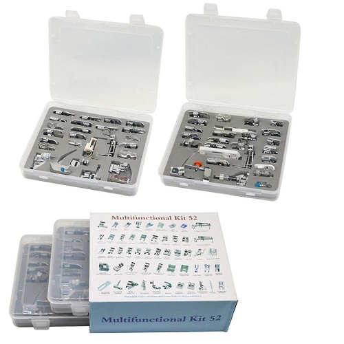 52pcs presser feet with - presser,