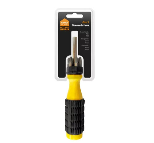 1 screwdriver - 6, in