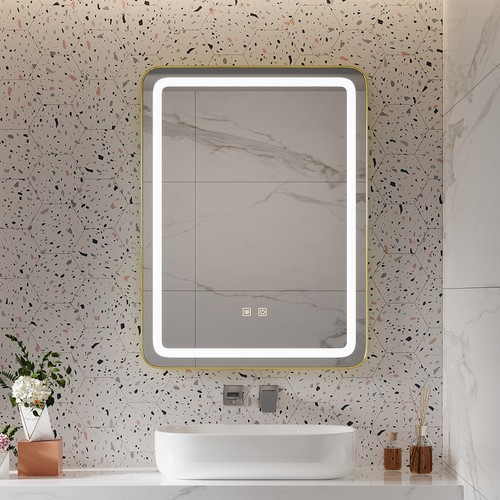 60x80cm wall bathroom mirror - 60x80cm,