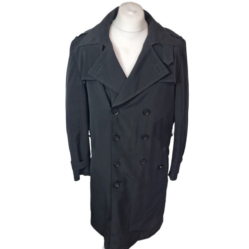 Crombie trench coat black - trench,