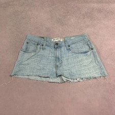 Levi's Mini Skirt Levi 527 Cut Off Denim Mini Skirt Women's 32
