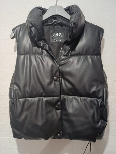 Women zara black faux - black,