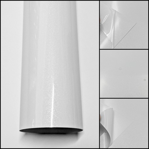 White diamond metallic sparkle - white,