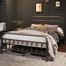 Classic Romantic Platform Bed