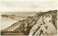 Mumbles Vintage Postcard Train