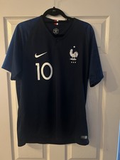France Mbappe 2018 World Cup Home Kit Football Jersey Size Large
