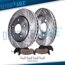 Front Drilled Rotors + Brake