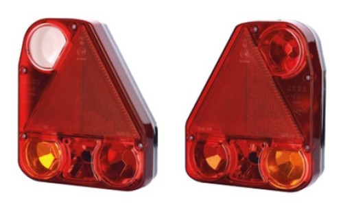 Rear tail lights - tail, board