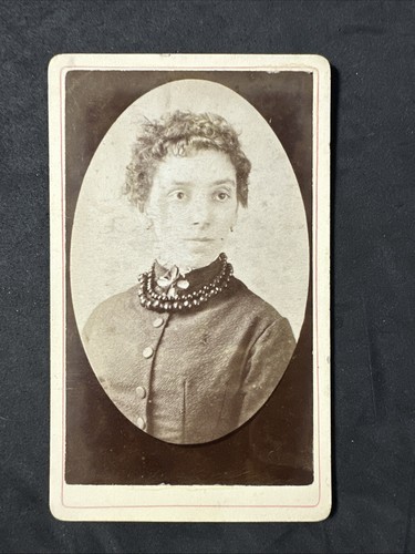 Cdv lady jewellery - cdv, by