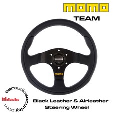 MOMO TEAM 280 BLACK LEATHER &