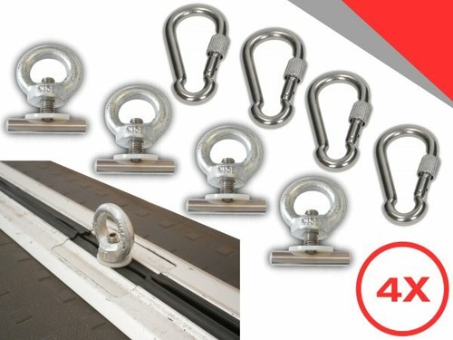 Rataining rail quick - 4x,