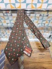Vintage 1940's Gents Tie Olive
