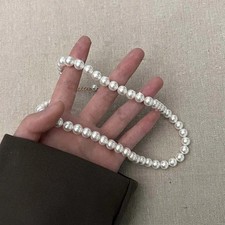 White Pearl Imitation Choker
