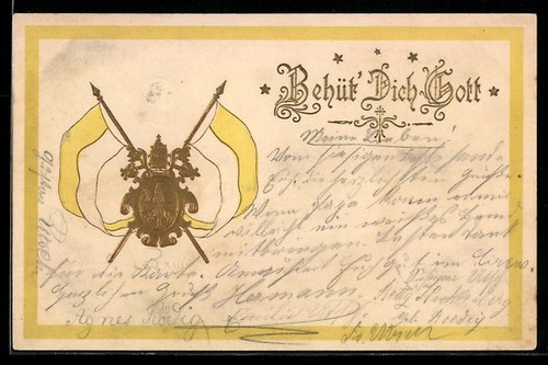 Embossed postcard side - postcard,,