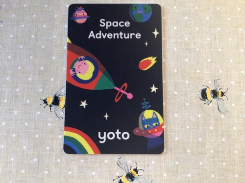Yoto card space adventure - card,,