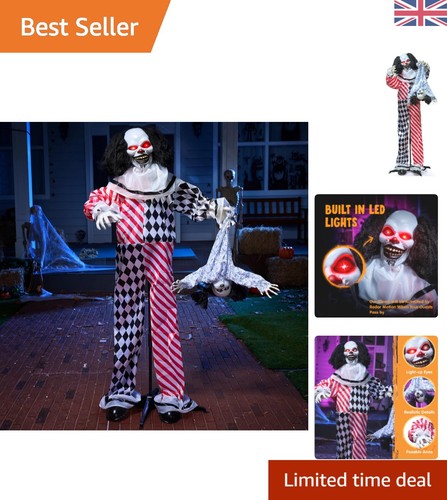 Animated clown holding - animated,