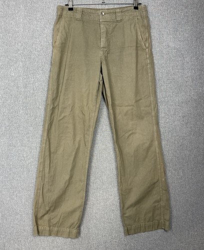Howies trousers mens beige - trousers,