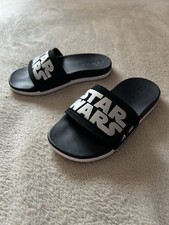 Adidas Kids Star Wars Adilette Comfort Slides, Size 11K