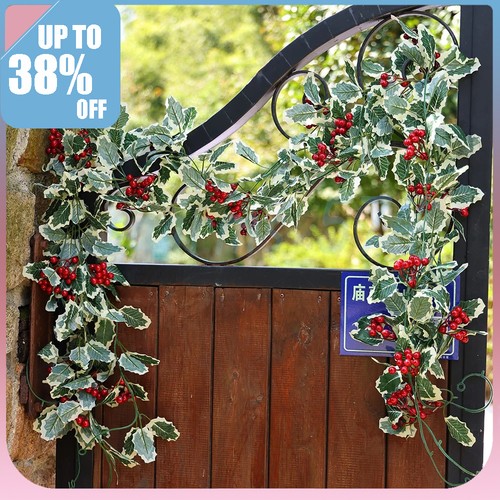 Christmas garland holly - garland,