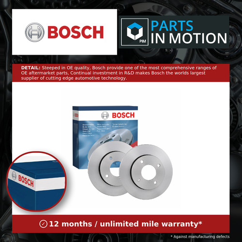 Brake discs pair - pair, vented