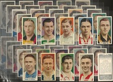 ARDATH-FULL SET- FAMOUS FOOTBALLERS 1934 (50 CARDS) STANLEY MATTHEWS - EXCELLENT