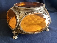 Antique ormolu filigree - ormolu,