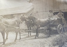 Cement Bags in Horse Drawn