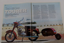 CZ 455 - motorcycle magazine article (A056/08-24)