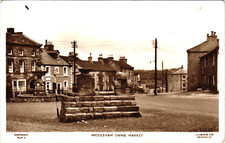 Postcard Middleham Swine