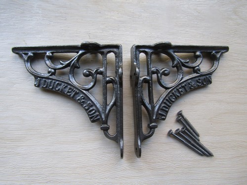 Pair cast iron vintage - 5",