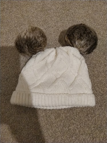 Baby girl boy white knit - girl,