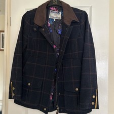 Joules Women's Navy Blue Tweed
