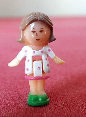 Vintage polly pocket pixie - polly,