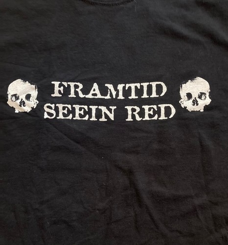 Framtid seein red tour shirt - red,